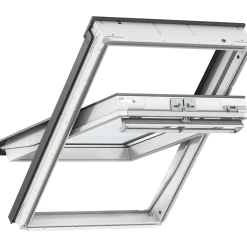 Velux GGU CK04 0068 manuelt vippevindue 3 lags, hvid polyurethan 55 x 98 cm