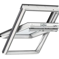 Velux GGU CK04 0068 manuelt vippevindue 3 lags, hvid polyurethan 55 x 98 cm