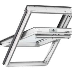 Velux GGU CK04 0068 manuelt vippevindue 3 lags, hvid polyurethan 55 x 98 cm