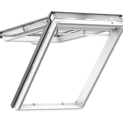 Velux GPU MK04 tophængt vindue, hvid polyurethan, 78x98 cm