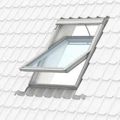 Velux INTEGRA® GGL MK08 206621 fjernbetjent vippevindue superlavenergi hvidmalet 78x140 cm