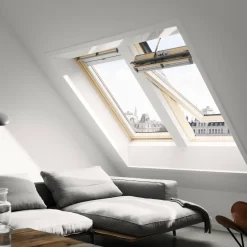 Velux INTEGRA® GGL MK08 206621 fjernbetjent vippevindue superlavenergi hvidmalet 78x140 cm