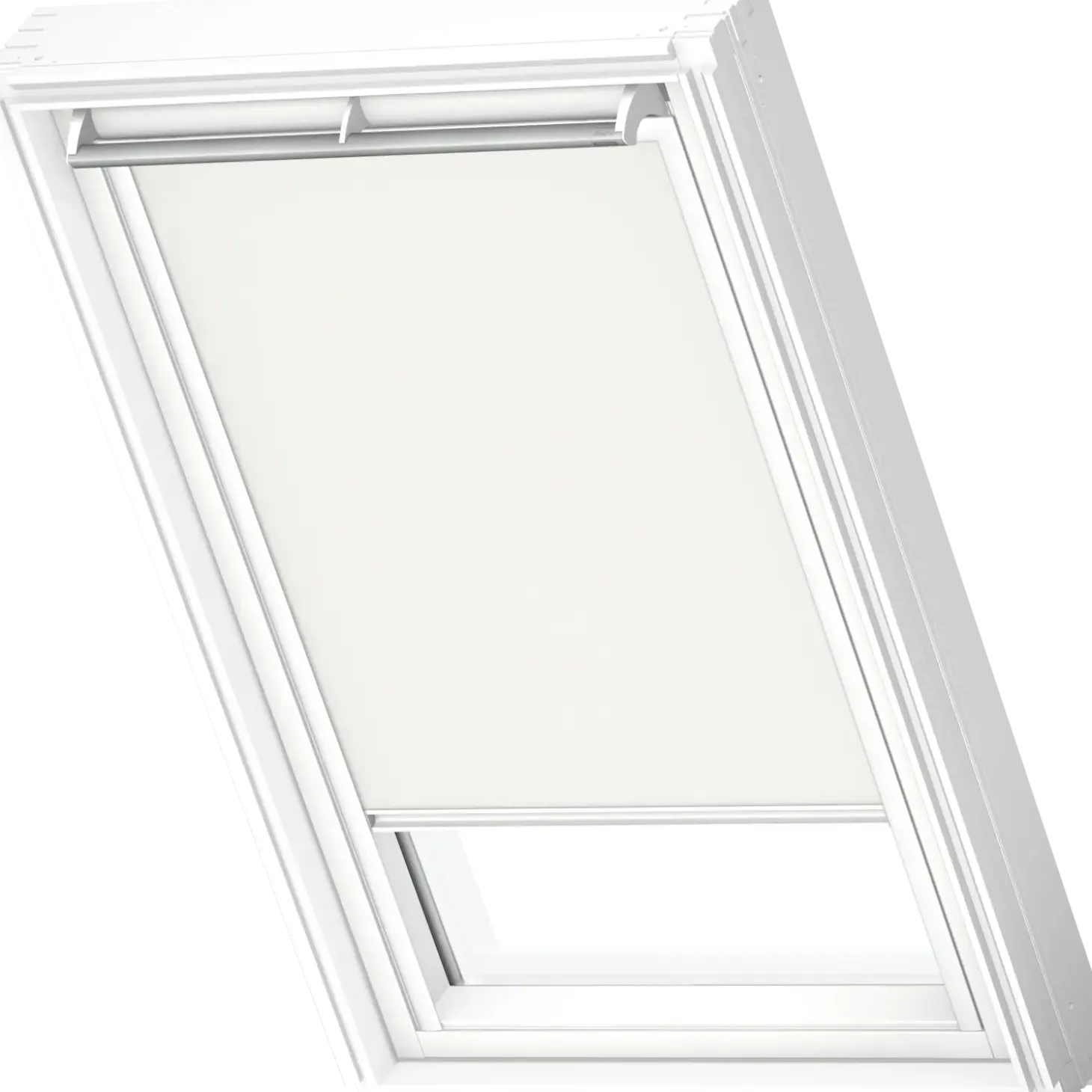 VELUX mørklægning manuel DKL MK08 hvid, 78 x 140 cm hvide skinner