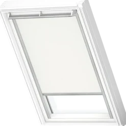 VELUX mørklægning manuel DKL MK06, 78 x 118 cm hvide skinner