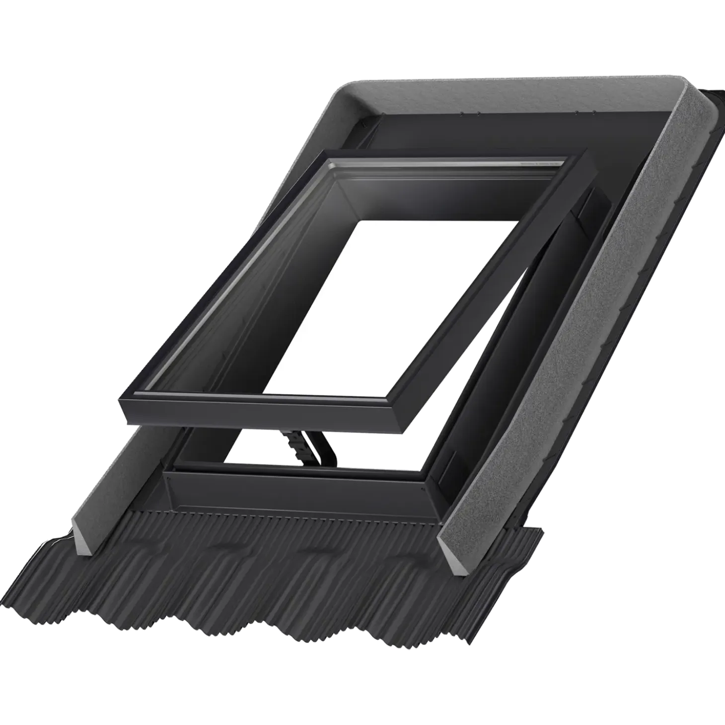 Velux VLT 0000Z tagvindue 2-lags, alu/polyurethan 46x61 cm