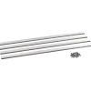 Velux ZZZ 210 060090 fastgørelseslister 80 x 80 cm alu