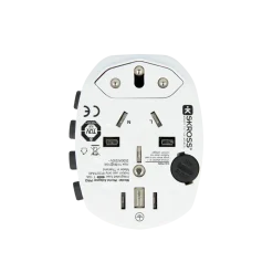 Verdensadapter Pro 6,3A hvid