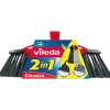 Vileda Classic 2in1 kost u/skaft sort/grå