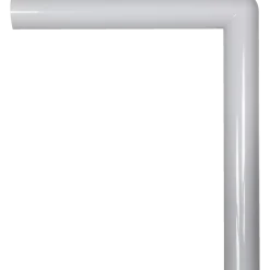 Vinkel afløbsrør t/håndvask 32x220x250 mm hvid