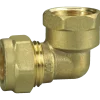 Vinkel klemring 1/2"x15 mm messing