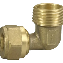 Vinkel t/pexrør 1/2"x15 mm