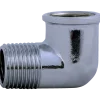 Vinkel 1/2"x1/2" krom