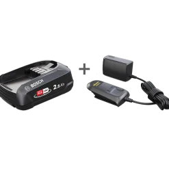 Wagner Bosch power for all 18V starter sæt - 1 x 2,5 Ah batteri + lader