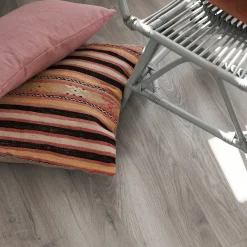 Wallmann Organic silent hybridgulv grå eg 245x2003x9 mm