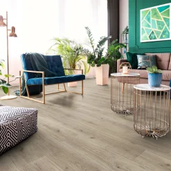 Wallmann Planke Laminatgulv advanced 1380x193x8 mm Trend eg hvid