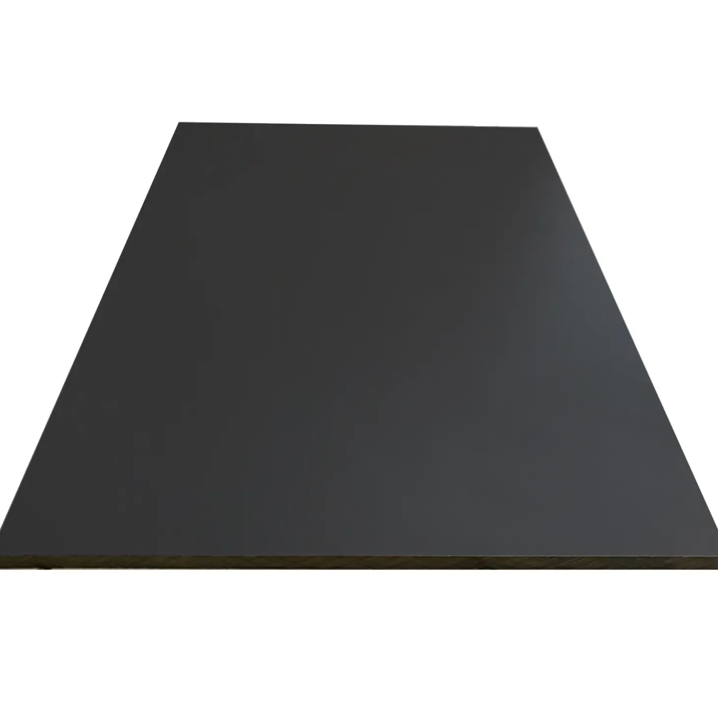 WallTec Frontline Duo UV+ HPL sort/lysegrå, 6x1300x3050mm