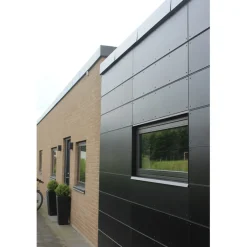 WallTec Frontline Duo UV+ HPL sort/lysegrå, 6x1300x3050mm