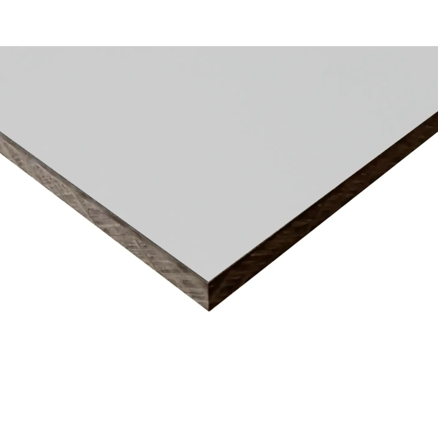 WallTec Frontline Duo UV+ HPL sort/lysegrå, 6x1300x3050mm