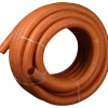 Wavin drænrør korrugerede pvc 1,5x5 mm 113 mm x 50 m rød
