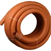 Wavin drænrør korrugerede pvc 1,5x5 mm 113 mm x 100 m rød