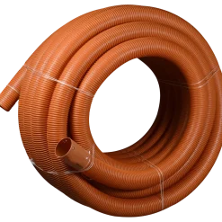 Wavin drænrør korrugerede pvc 1,5x5 mm 113 mm x 100 m rød