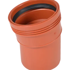Wavin kloakrør PP rød bøjning 15° x 110 mm