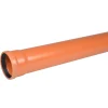 Wavin kloakrør PVC-ML rød 110x1000 mm