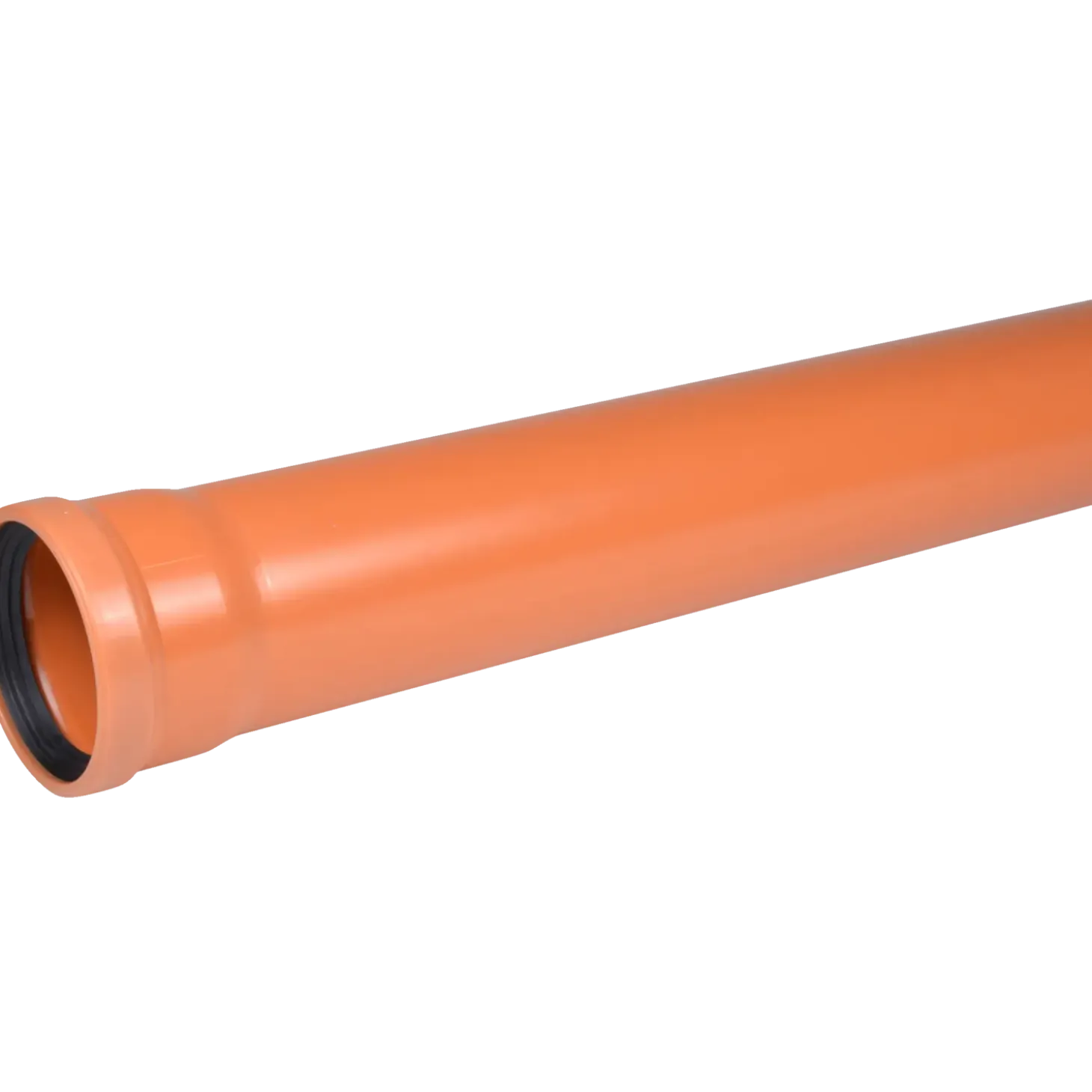 Wavin kloakrør PVC-ML rød 160x2000 mm