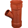 Wavin optirib grenrør pp 200x160 mm 45°