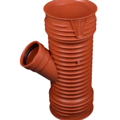 Wavin optirib grenrør pp 200x160 mm 45°