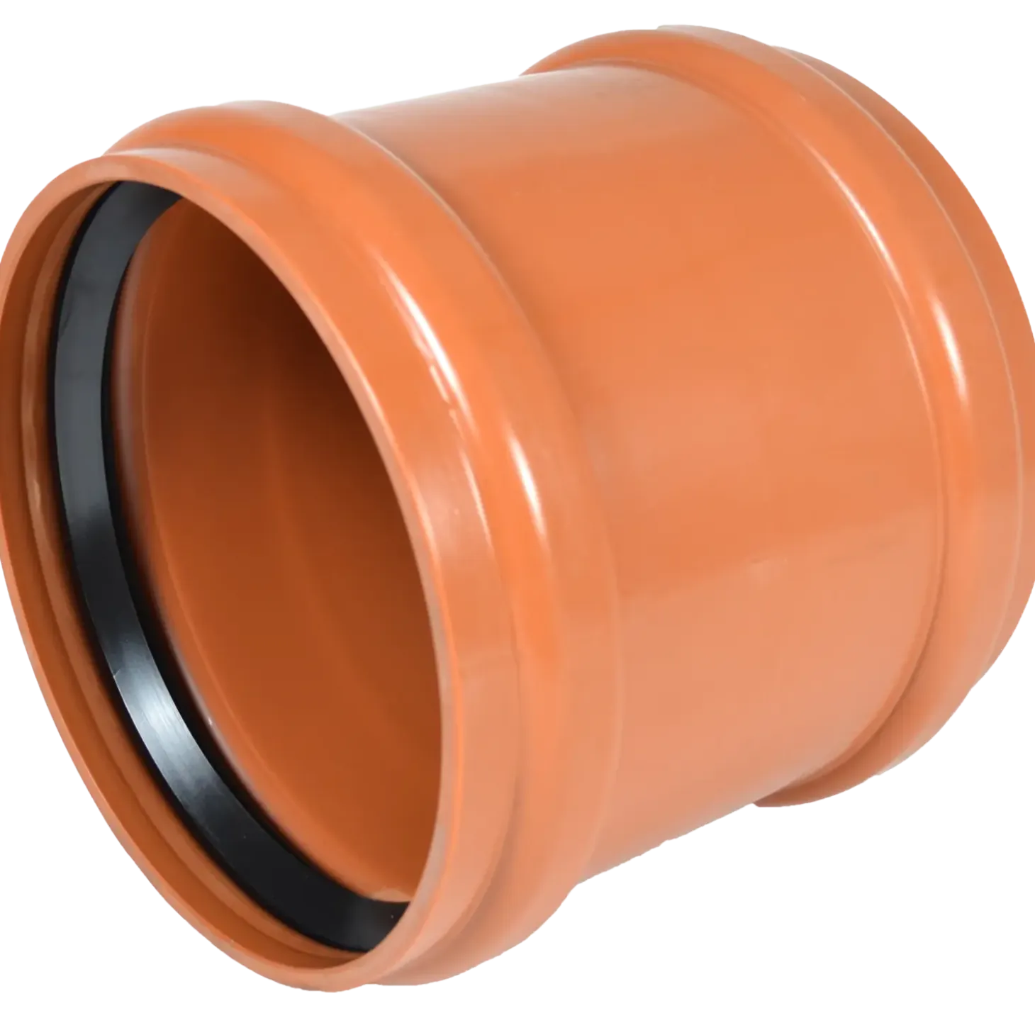 Wavin PVC skydemugge rød 315 mm