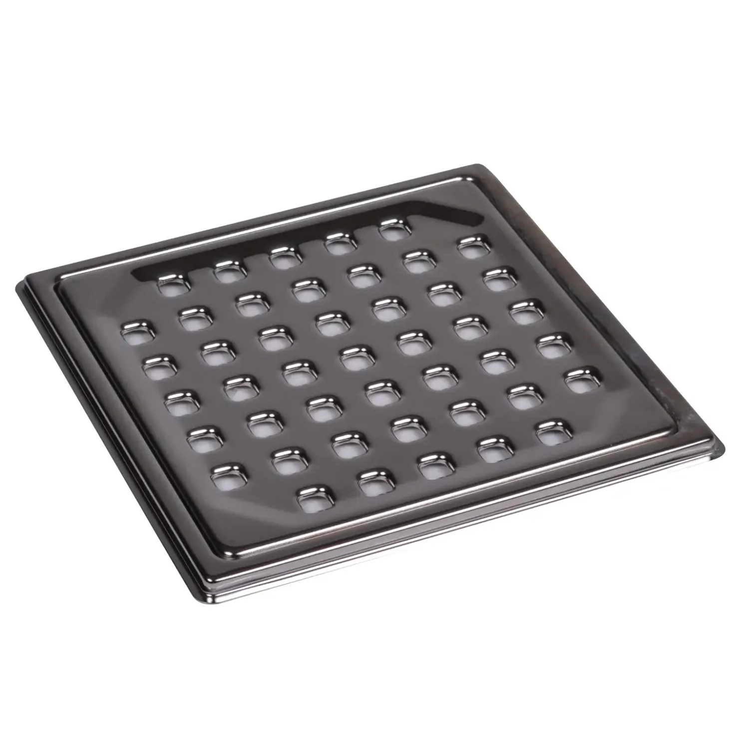 Wavin rustfri rist og ramme 150x150 mm