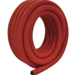 Wavin signalrød pvc kabelrør Ø80/92 mm, 50 m
