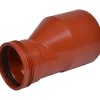 Wavin Wafix kloakrør PP rød reduktion 160/110 mm