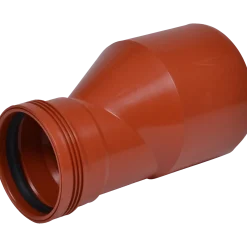 Wavin Wafix kloakrør PP rød reduktion 160/110 mm
