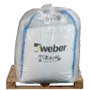 Weber 6,6% bakkemørtel 0-4 mm, 500 L