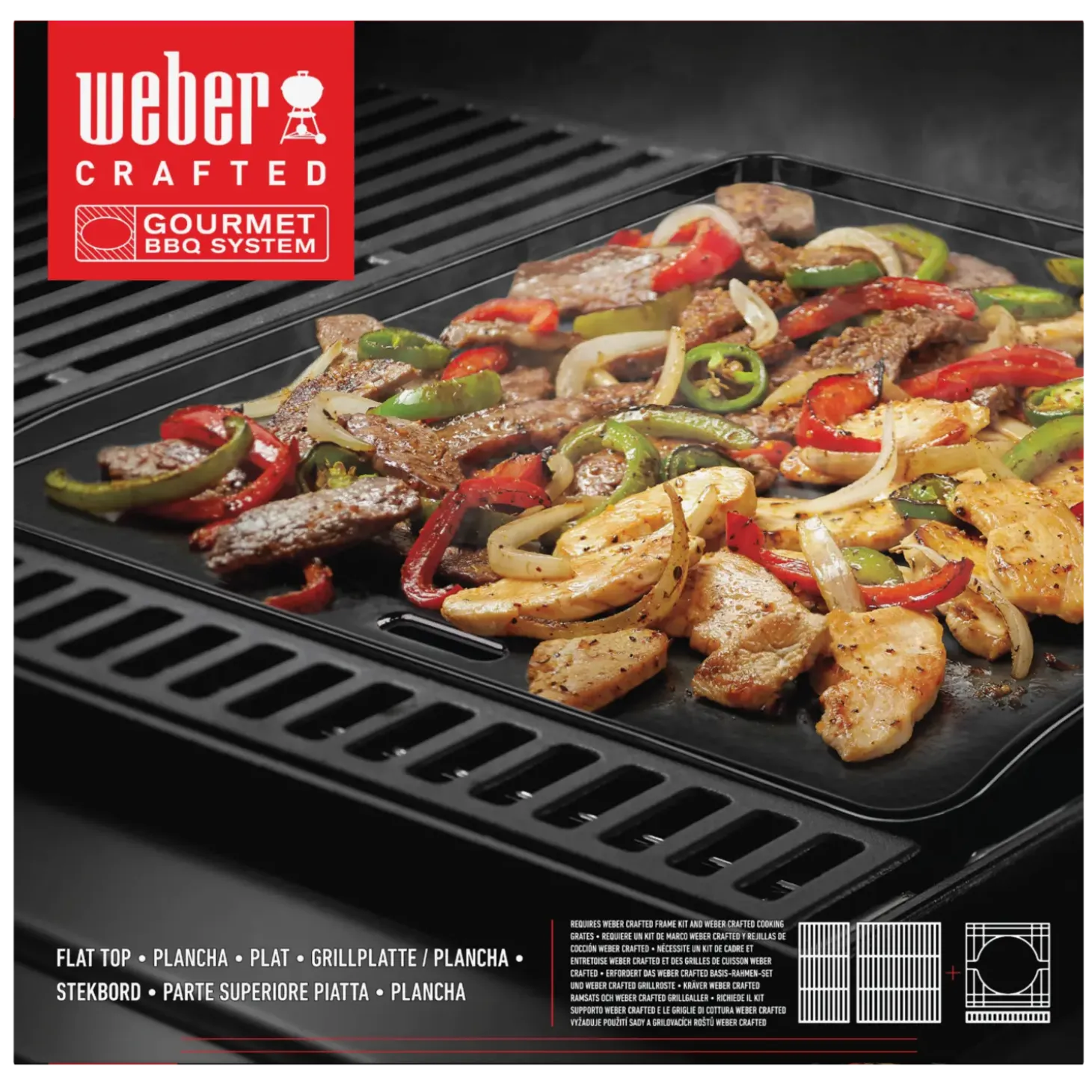 Weber® Crafted stegeplade