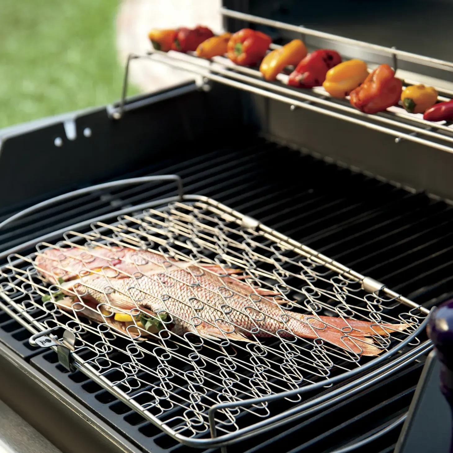 Weber Deluxe grillbakke stor