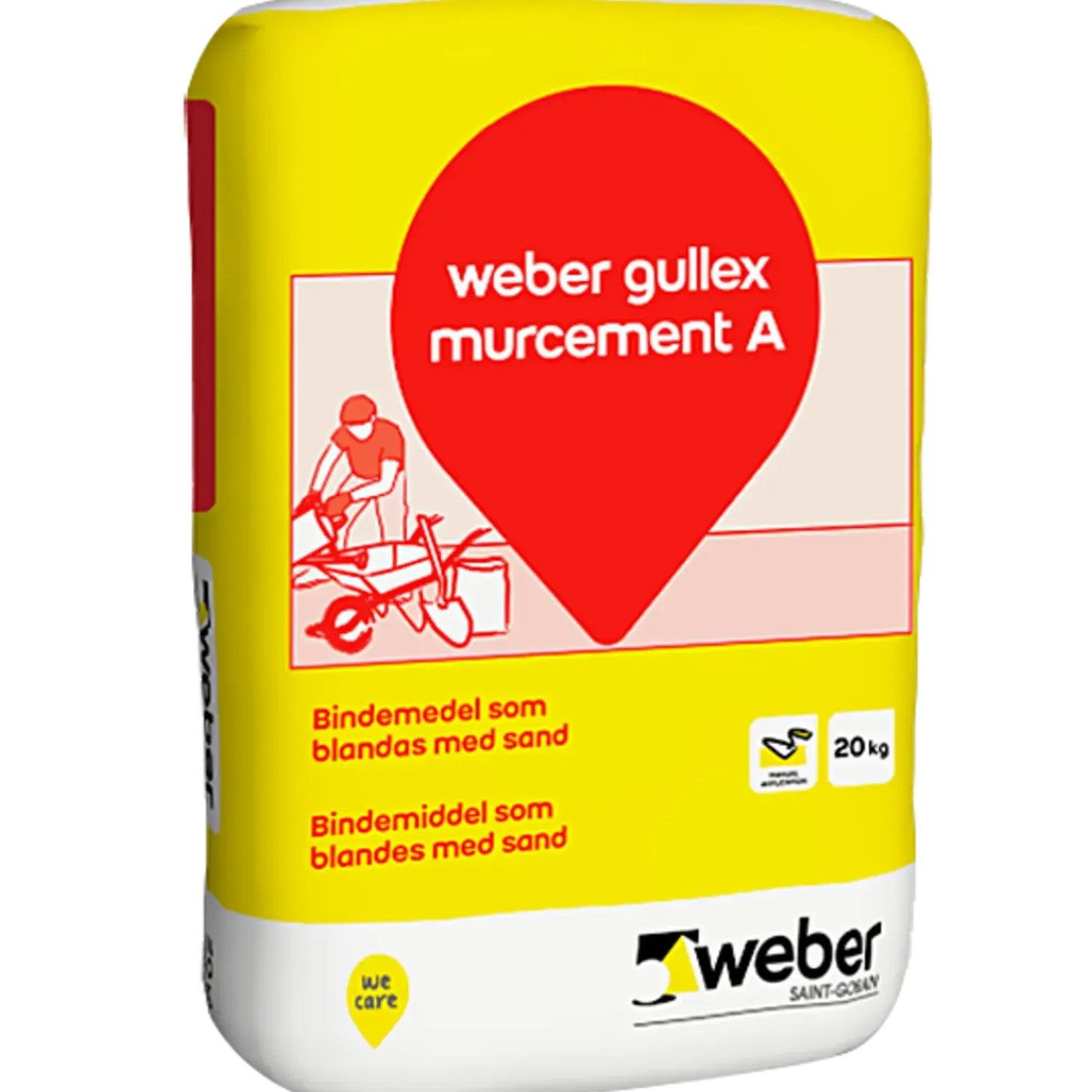 Weber Gullex Murcement A 20 kg