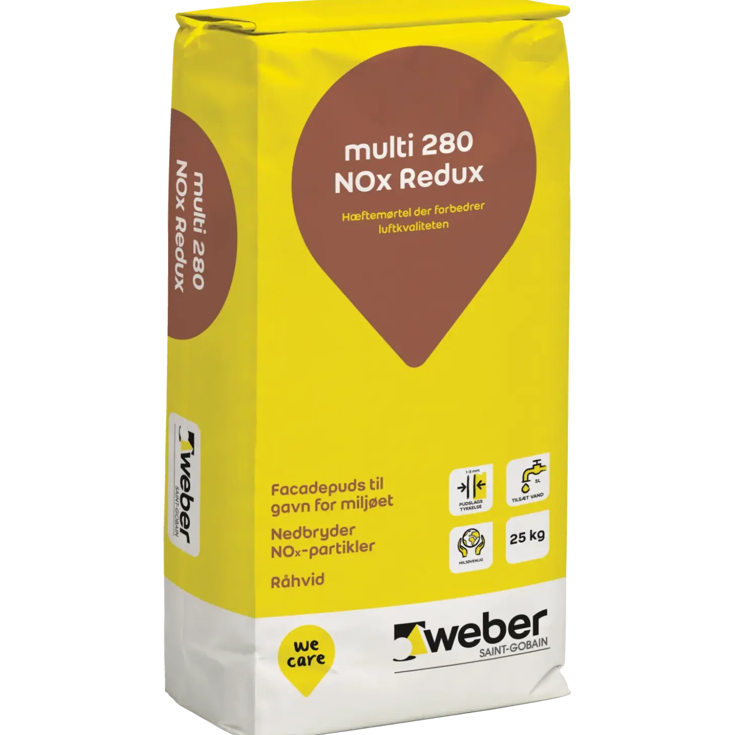 Weber multi 280 NOx Redux specialmørtel 25 kg