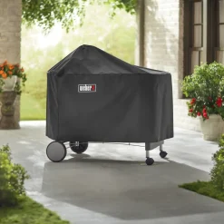Weber Performer Premium og Deluxe grillbetræk sort, Ø57 cm