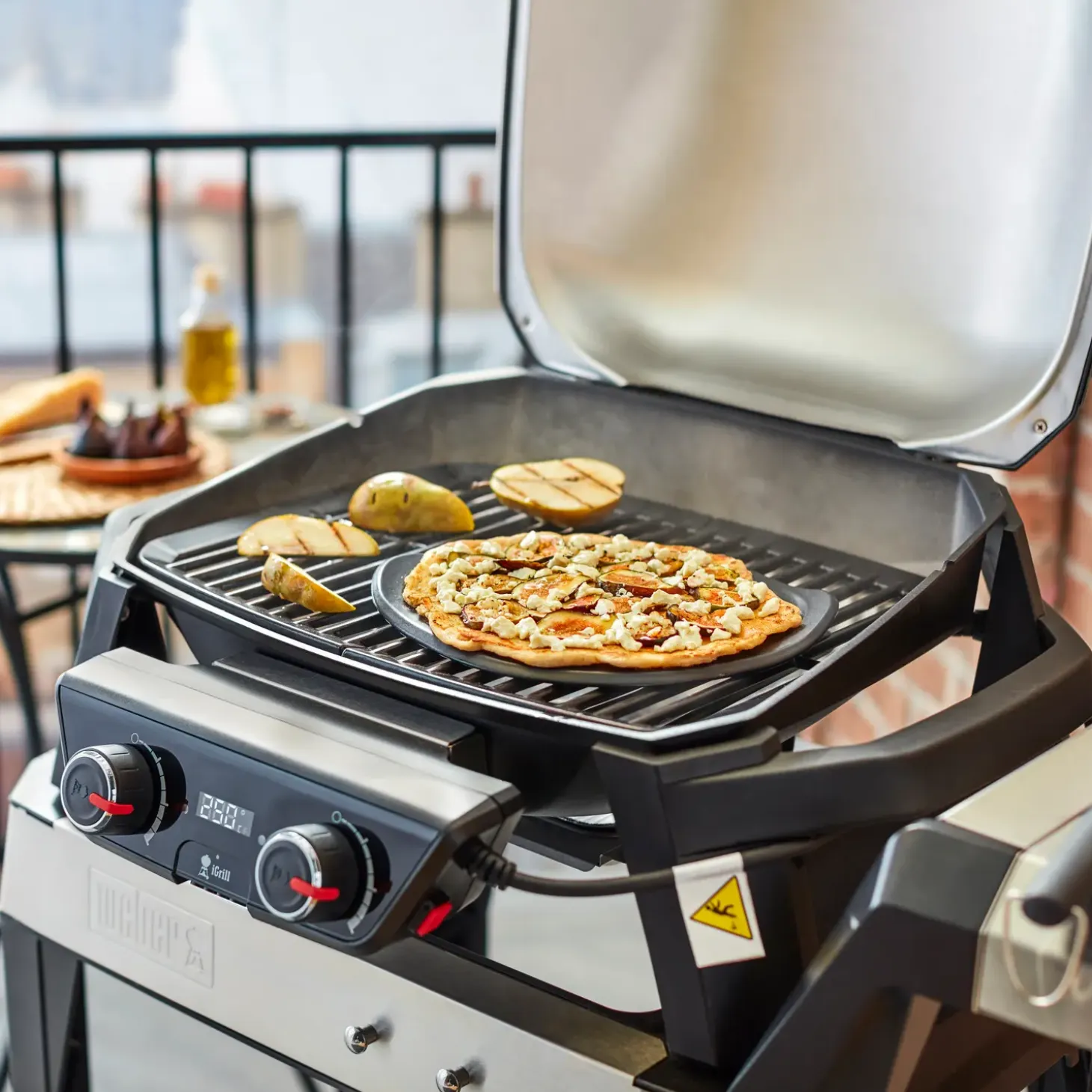 Weber Premium grillsten, Ø26 cm