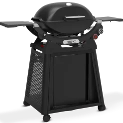 Weber® Premium langt grillbetræk Q1000N/Q2000N-serien m/stand eller vogn (fra 2025)