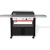 Weber® Slate GPD 76 cm Premium stegeplade gasgrill med vogn