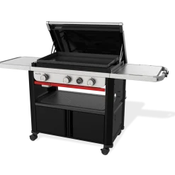 Weber® Slate GPD 76 cm Premium stegeplade gasgrill med vogn
