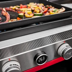 Weber® Slate GPD 76 cm Premium stegeplade gasgrill med vogn