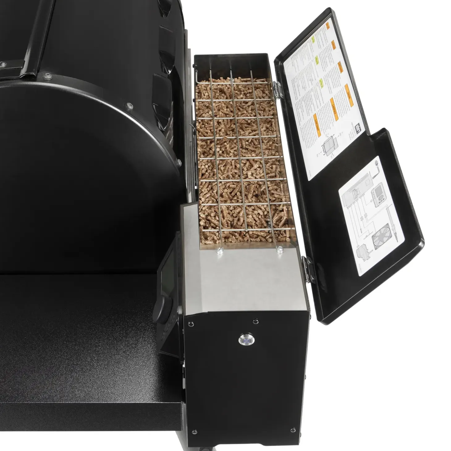 Weber® SmokeFire EPX4 træpillegrill Stealth Edition
