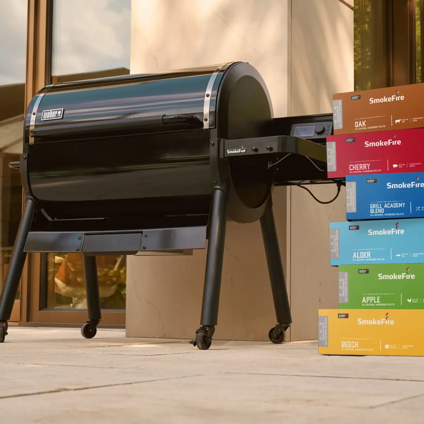 Weber SmokeFire træpiller el 8 kg