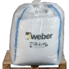 weber strandmørtel Big Bag 7,7 % 0-2 mm 250 L