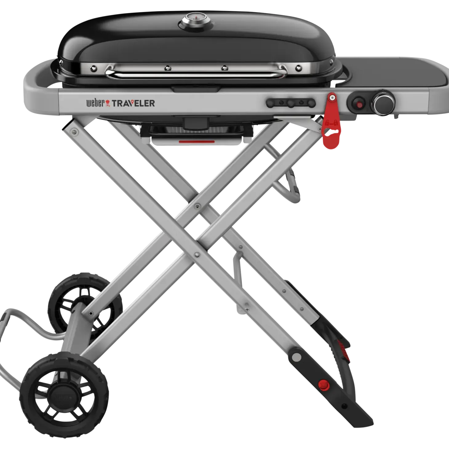 Weber® Traveler gasgrill sort